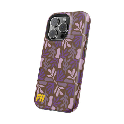 Floral Brown Phone Case