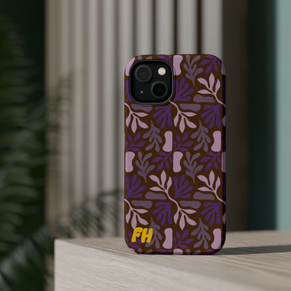 Floral Brown Phone Case