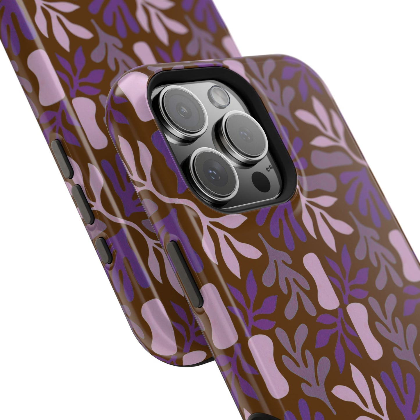 Floral Brown Phone Case