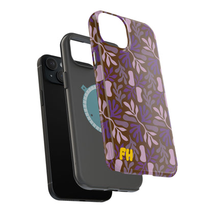 Floral Brown Phone Case