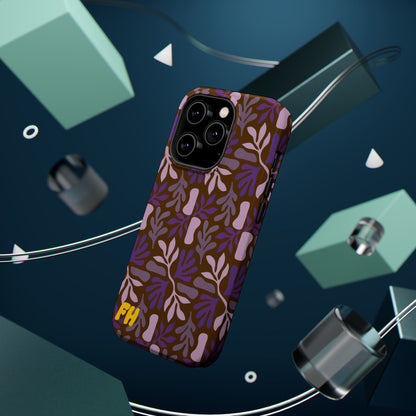 Floral Brown Phone Case