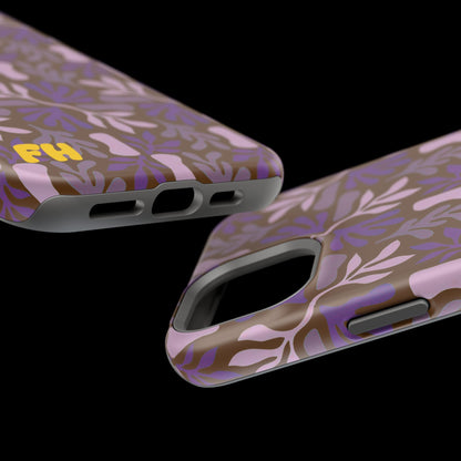 Floral Brown Phone Case