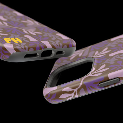 Floral Brown Phone Case