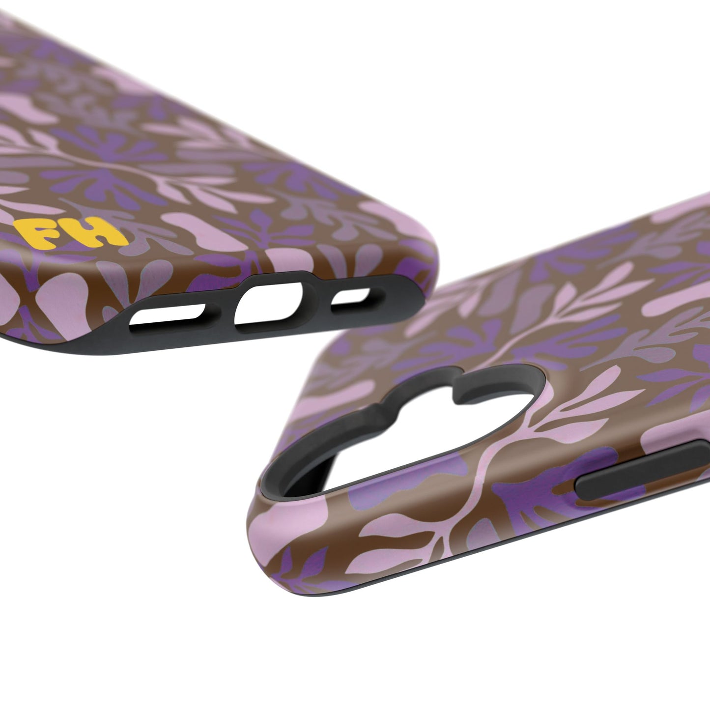 Floral Brown Phone Case