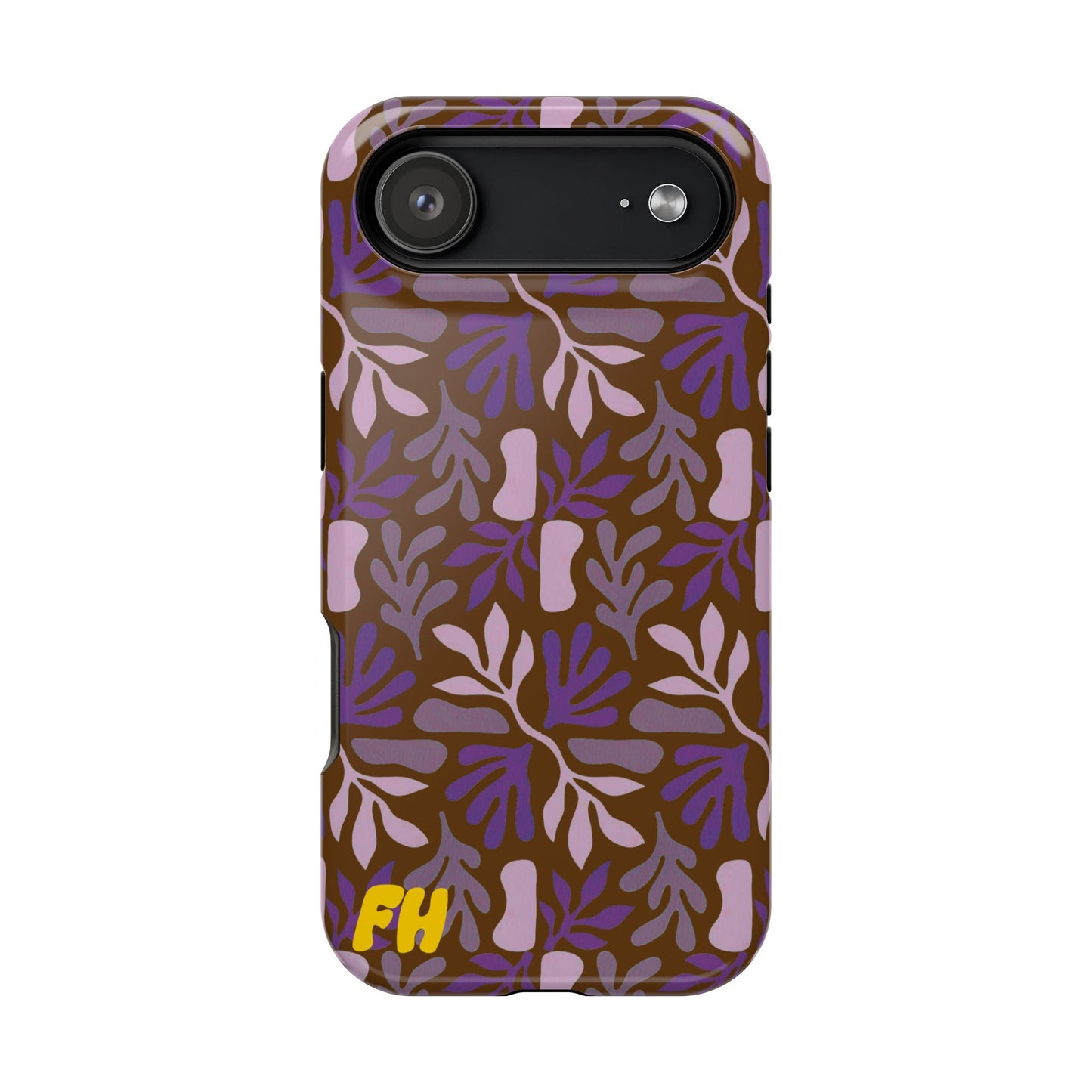 Floral Brown Phone Case