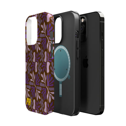 Floral Brown Phone Case