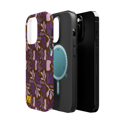 Floral Brown Phone Case