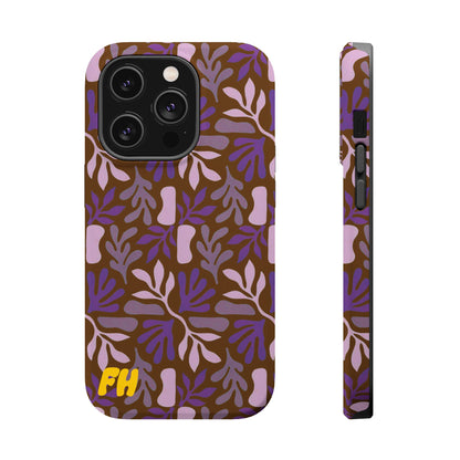 Floral Brown Phone Case