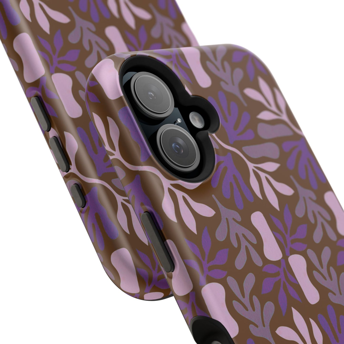 Floral Brown Phone Case