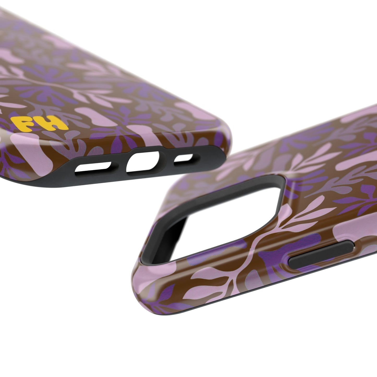 Floral Brown Phone Case