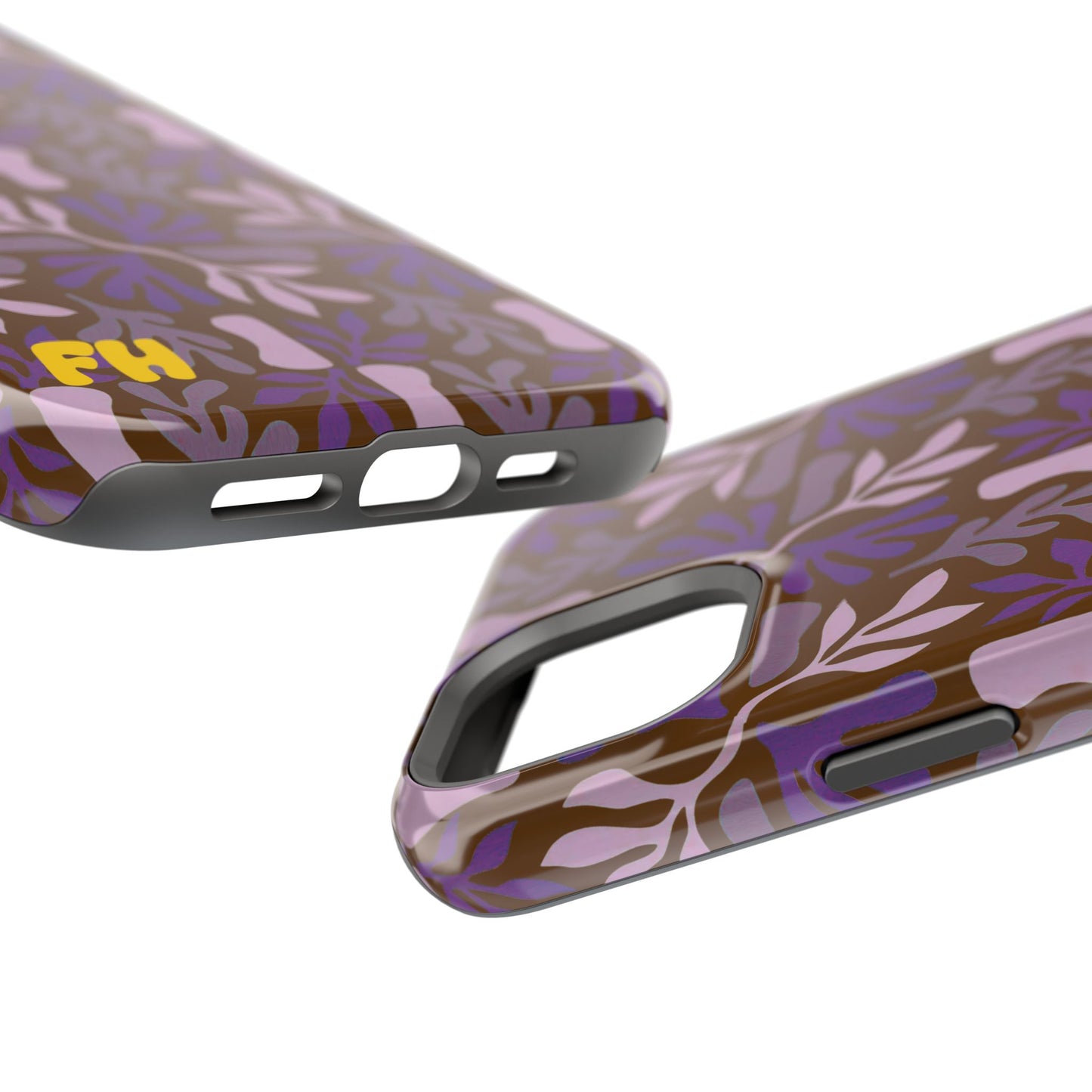 Floral Brown Phone Case