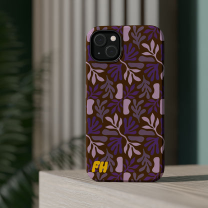 Floral Brown Phone Case