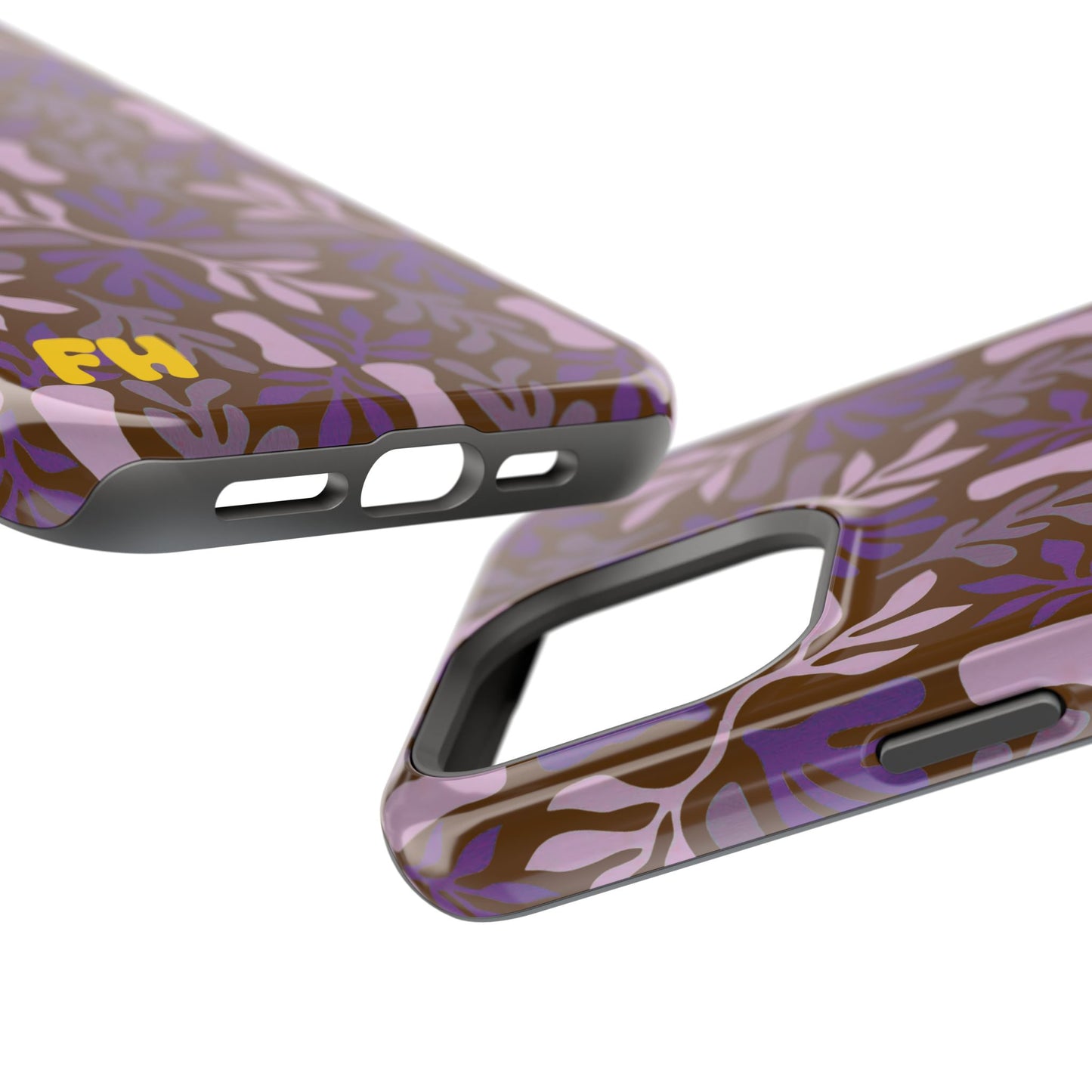 Floral Brown Phone Case