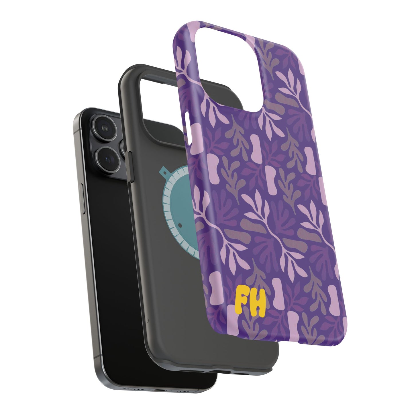 Floral Purple Phone Case